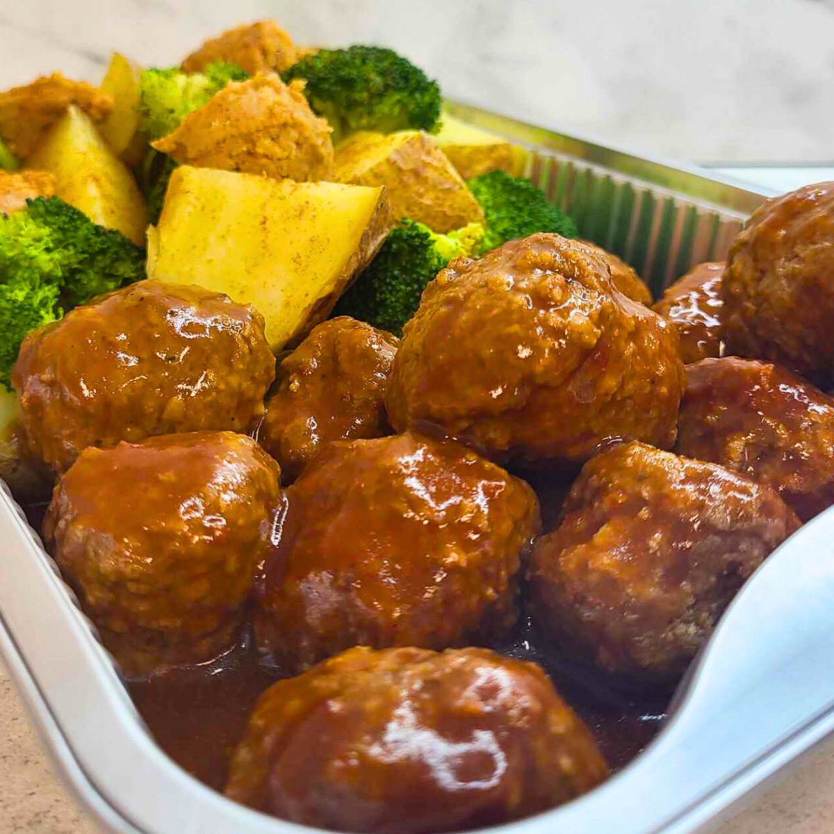Les boulettes BBQ
