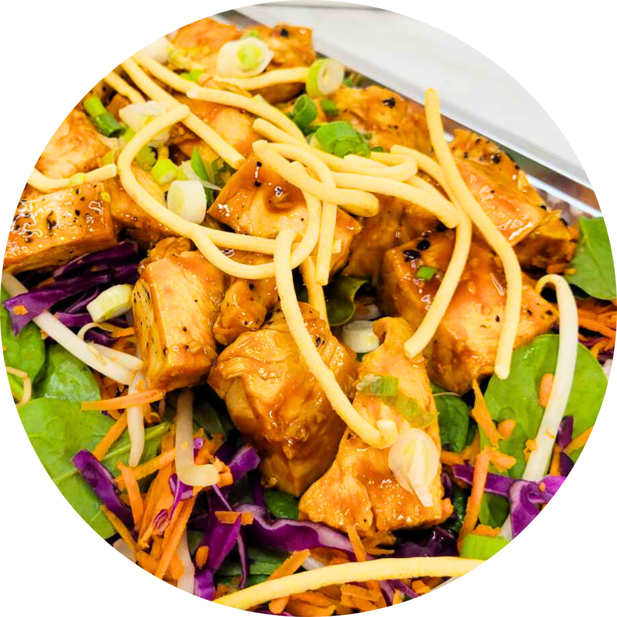 Salade Poulet Général Tao