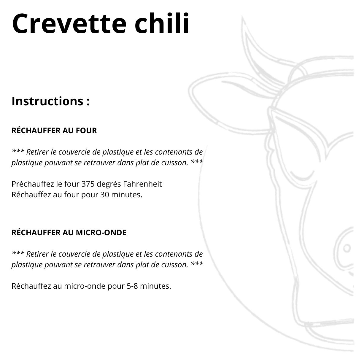 Crevette chili