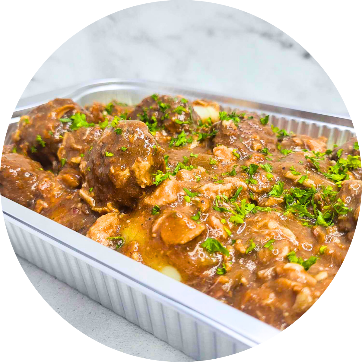 Ragoût de boulettes fêtes 2025