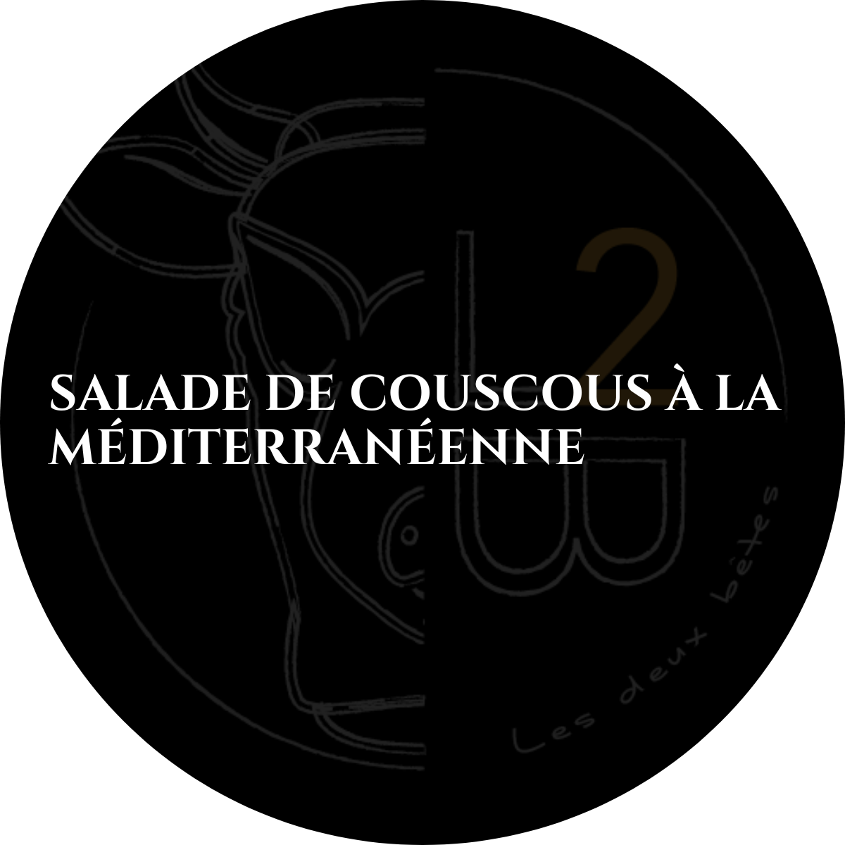 Salade de couscous à la méditerranéenne
