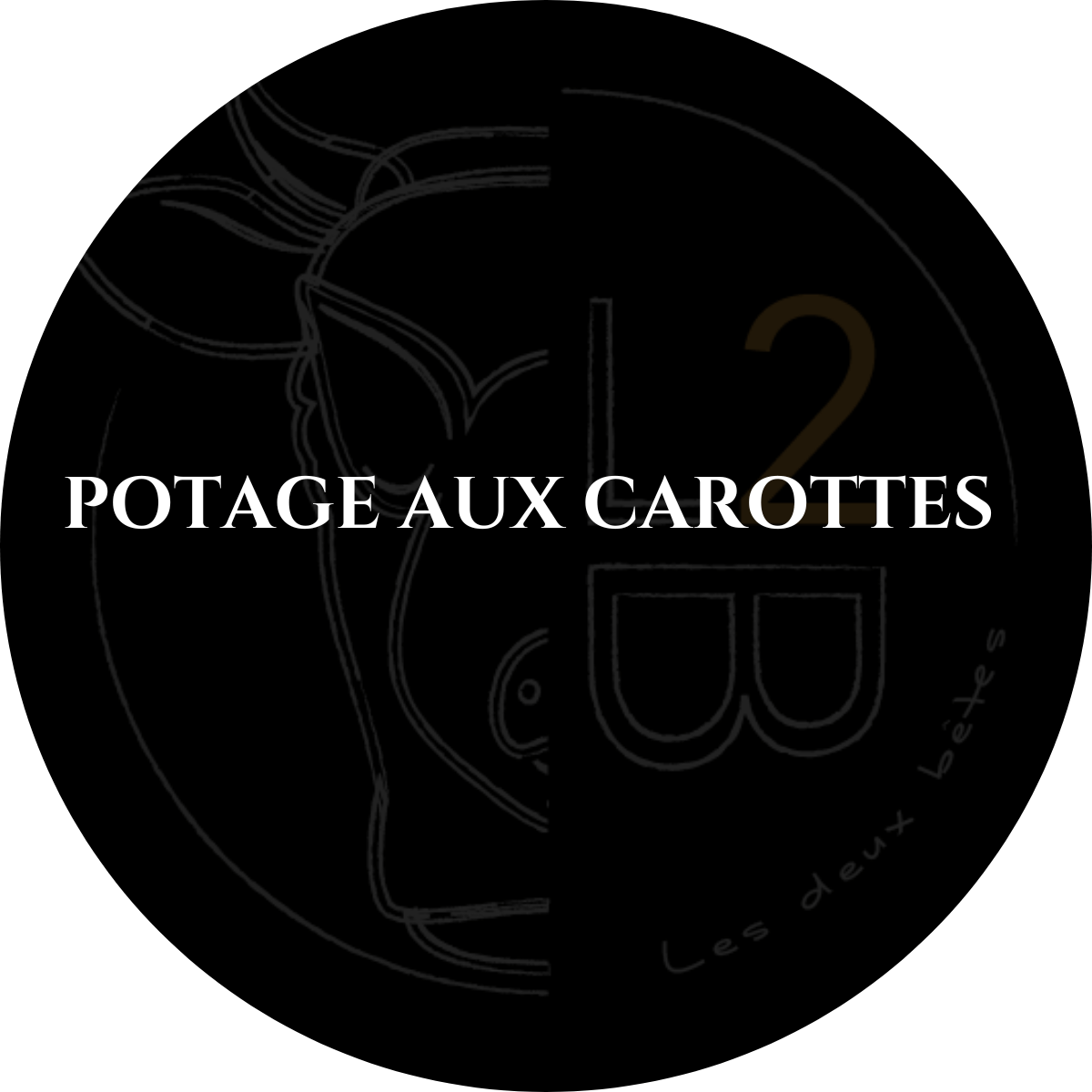 Soupe - Potage aux carottes - lesdeuxbetes